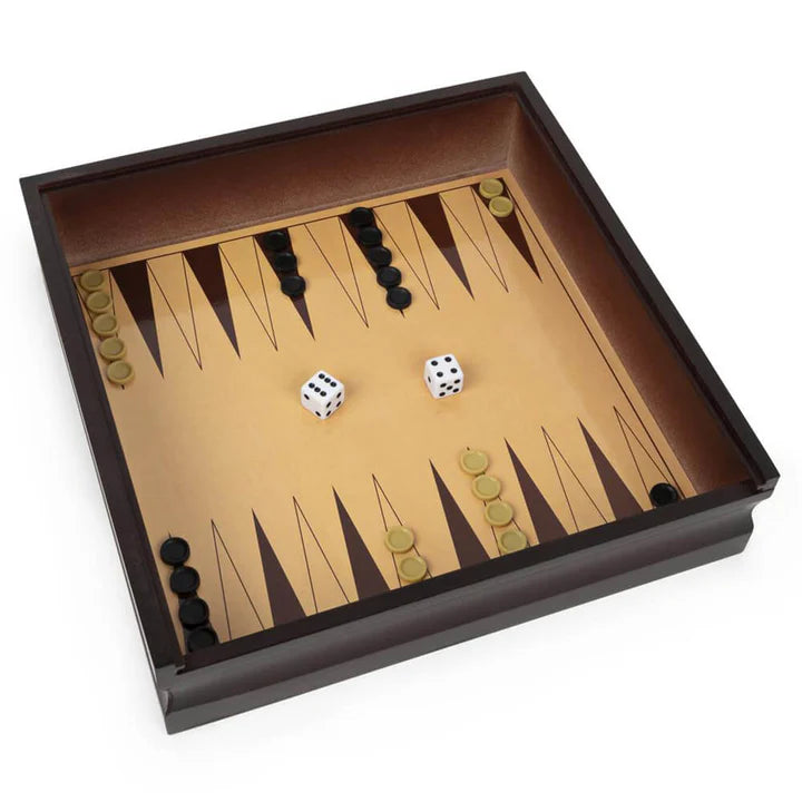 10 Game Set In Cabinet Board Game