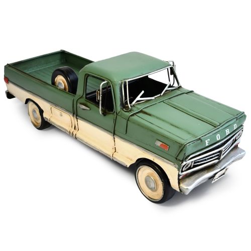 1970 Ford F-100 Metal Ornament - Green