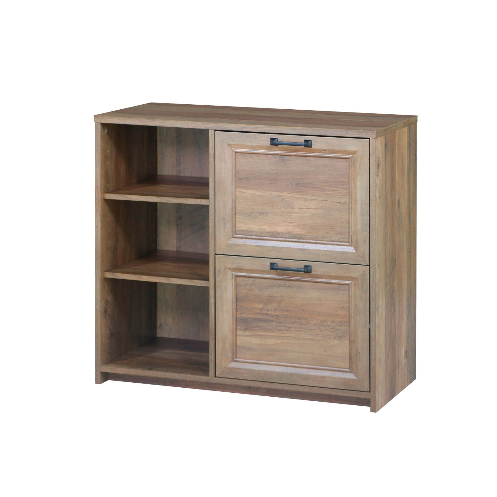 2-Drawer File Cabinet in Timeless Rustic Oak