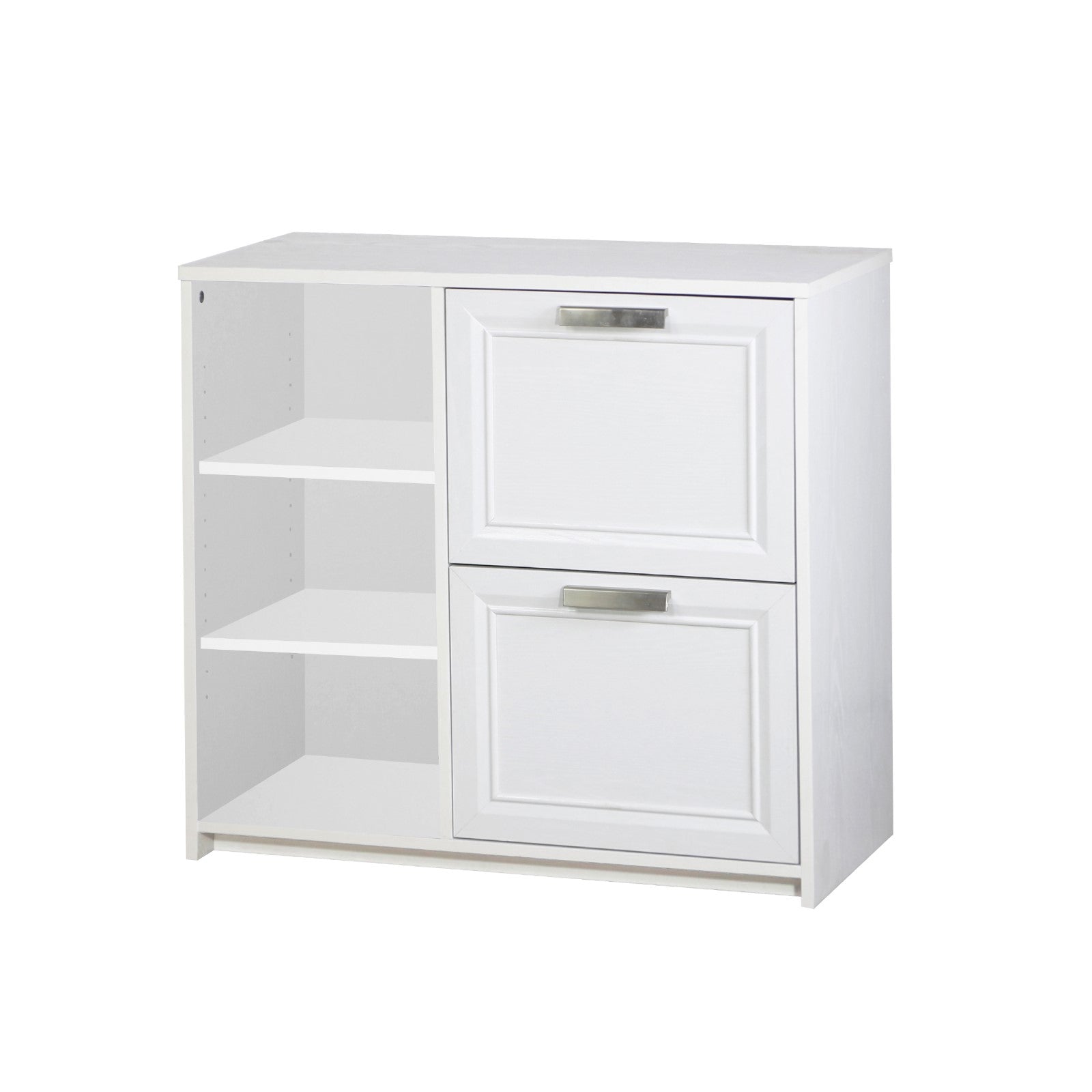 2-Drawer File Cabinet in Timeless White