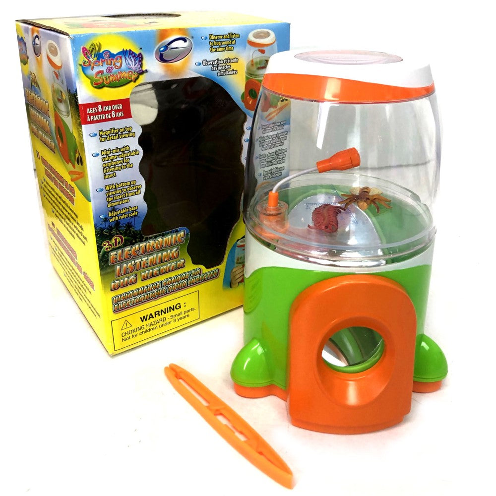 3D Electronic Listening Insect Bug Viewer Magnifier