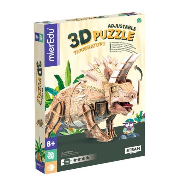 Fun and Joy 3D Puzzle - Triceratops