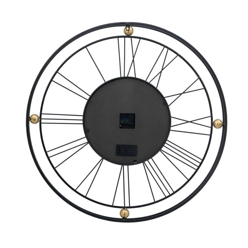3D Traveler Wall Clock with Moving Gears