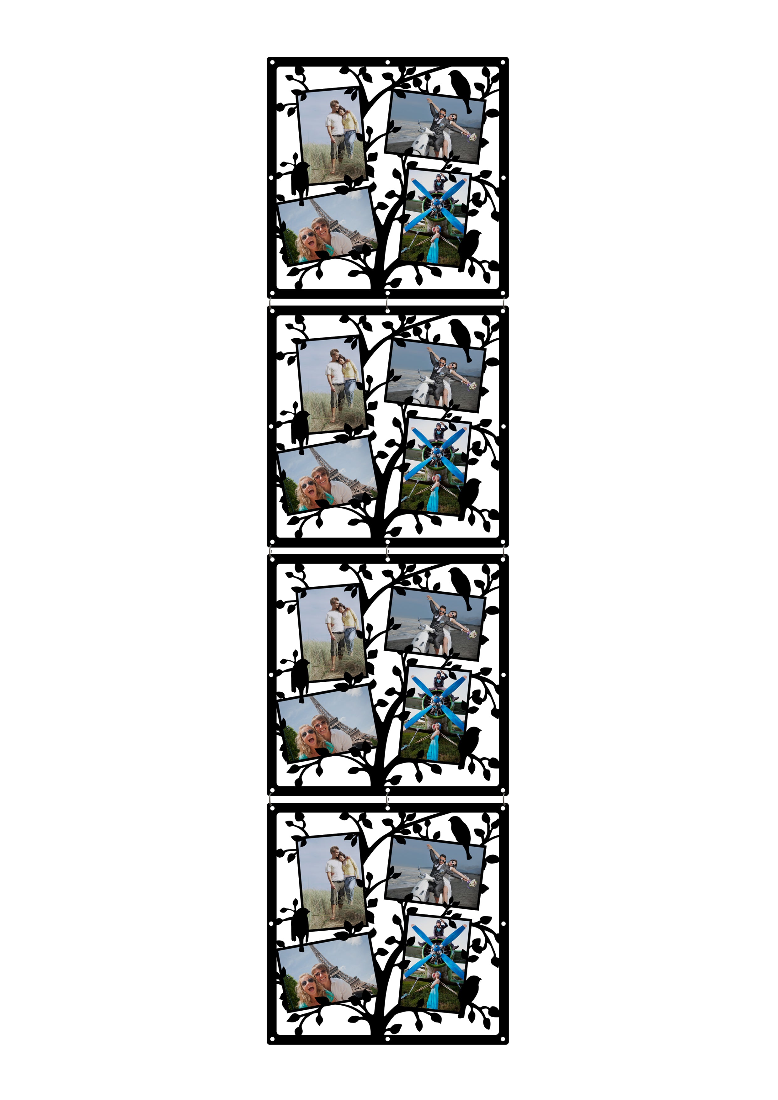 4 Modular Photo Tiles