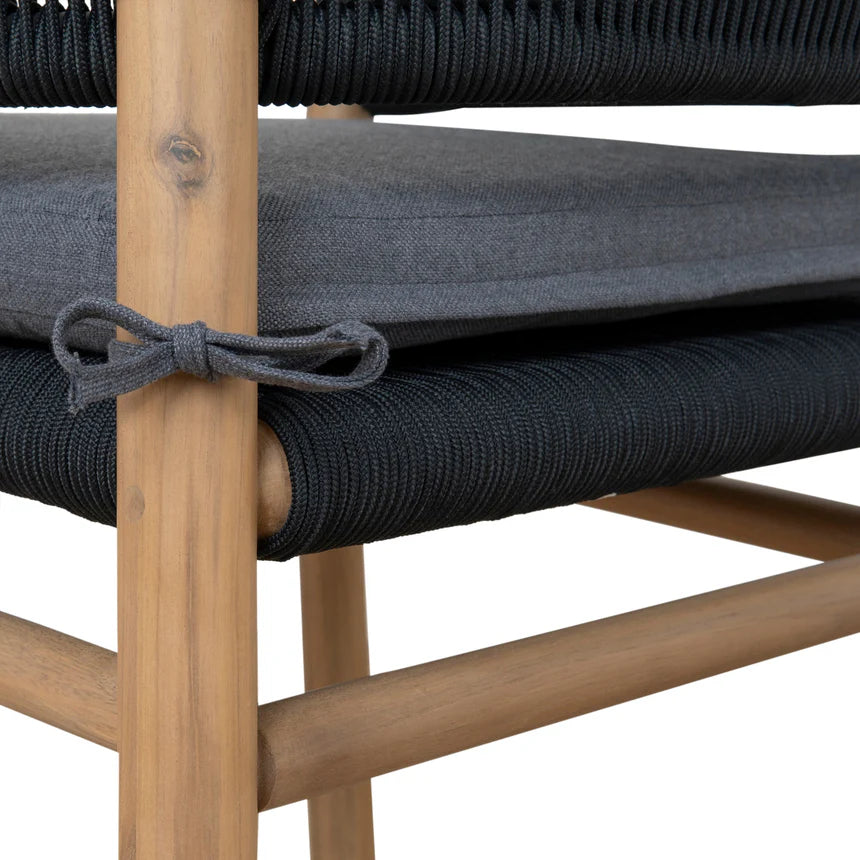 Majesty Anthracite Dining Chair - Black