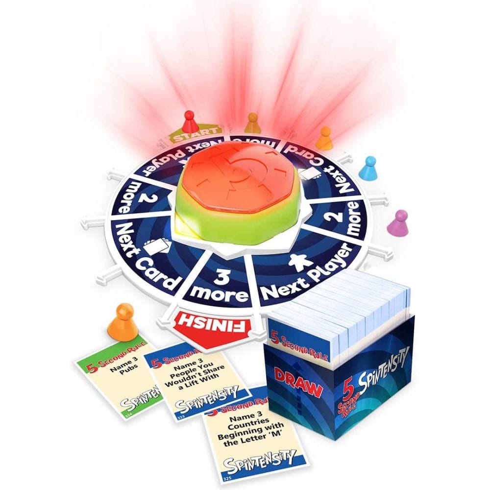 5 Second Rule Spintensity Game