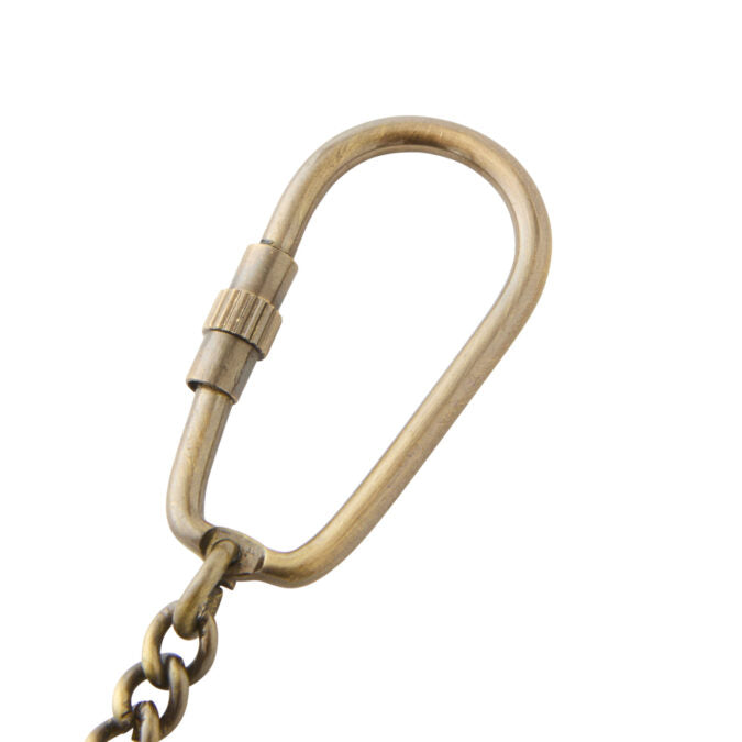 Adventures Submarine Brass Keyring