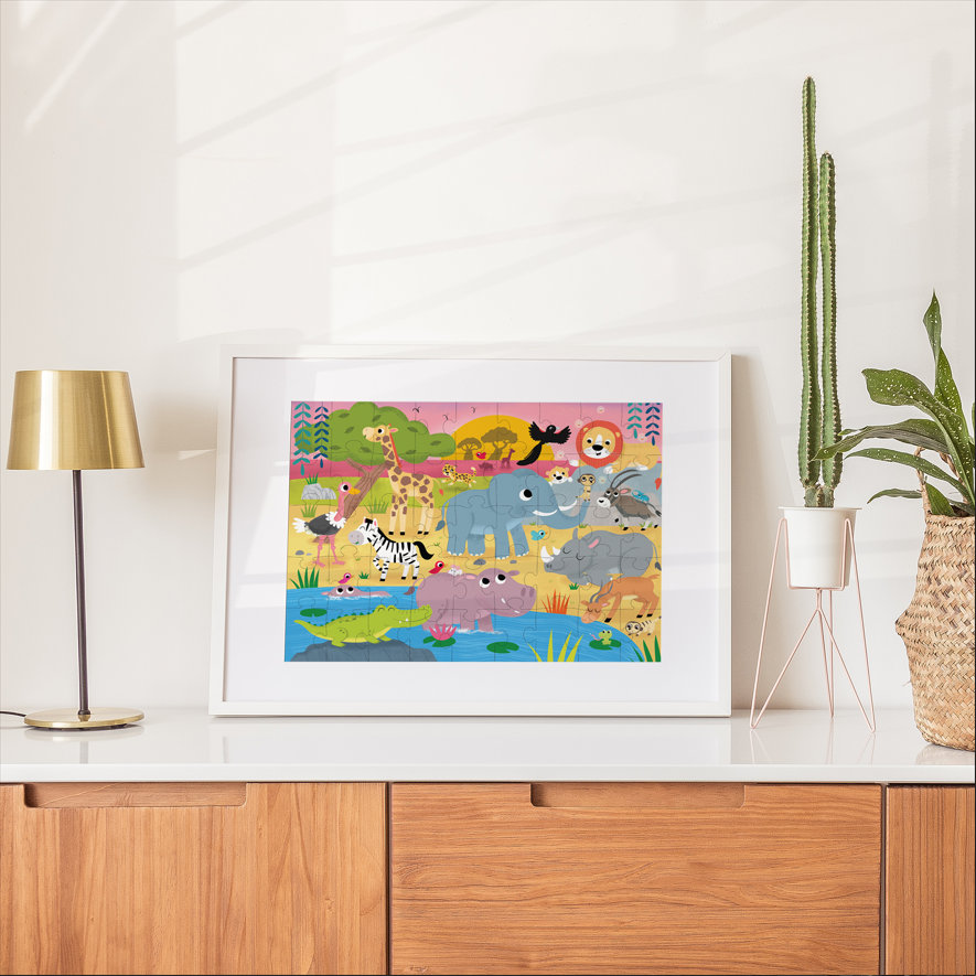 African Safari Puzzle - Junior Jigsaw