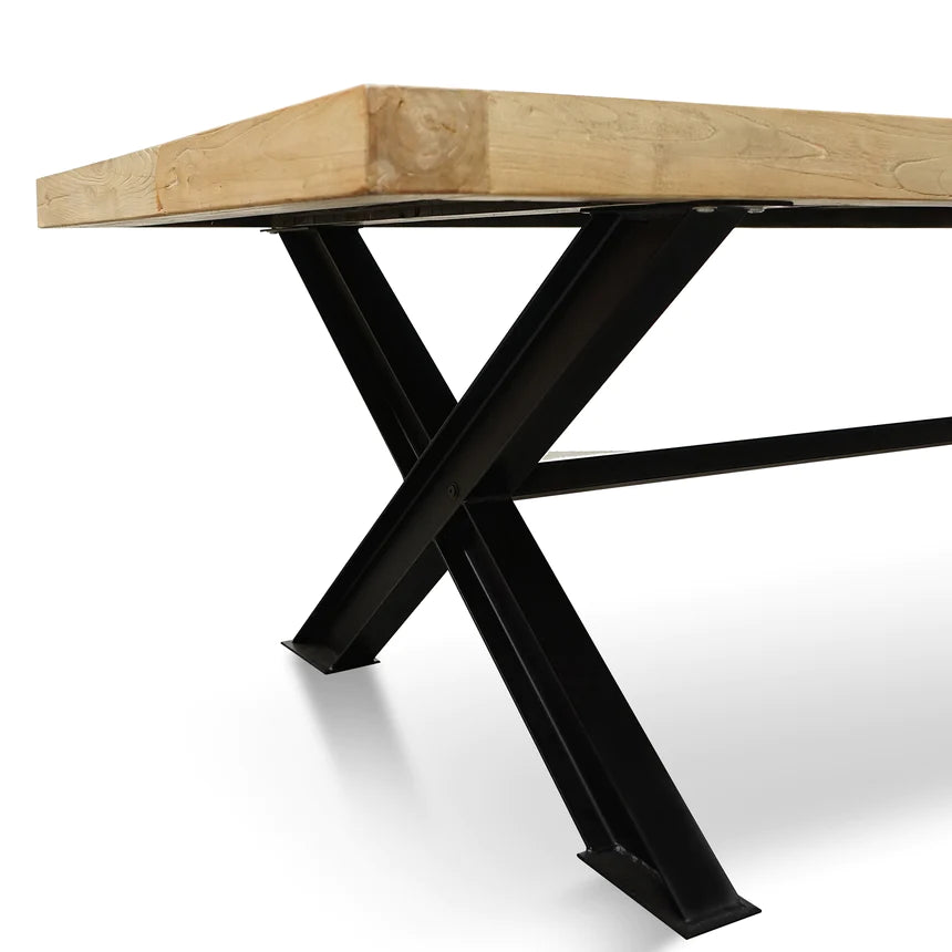 Aged Acacia Dining Table 300cms - Natural