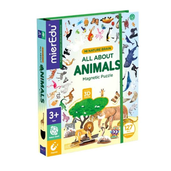 All About Animals Magnetic Puzzle Activity Kit