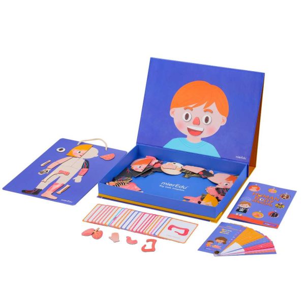 All About Human Body & Emotions Magnetic Puzzle Activity Kit