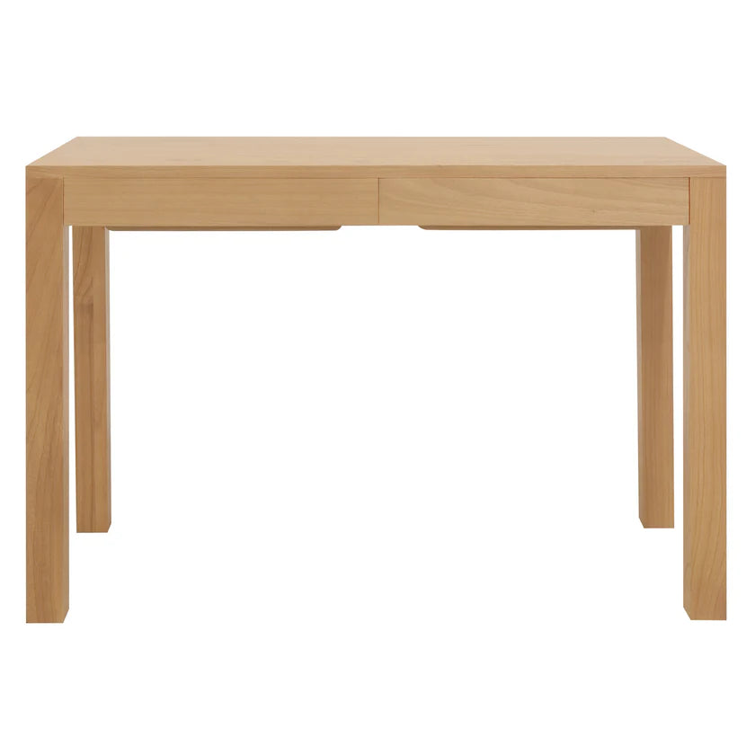 Amsterdam Handcrafted Wood Writing Desk - Natural