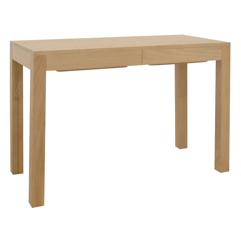 Amsterdam Handcrafted Wood Writing Desk - Natural
