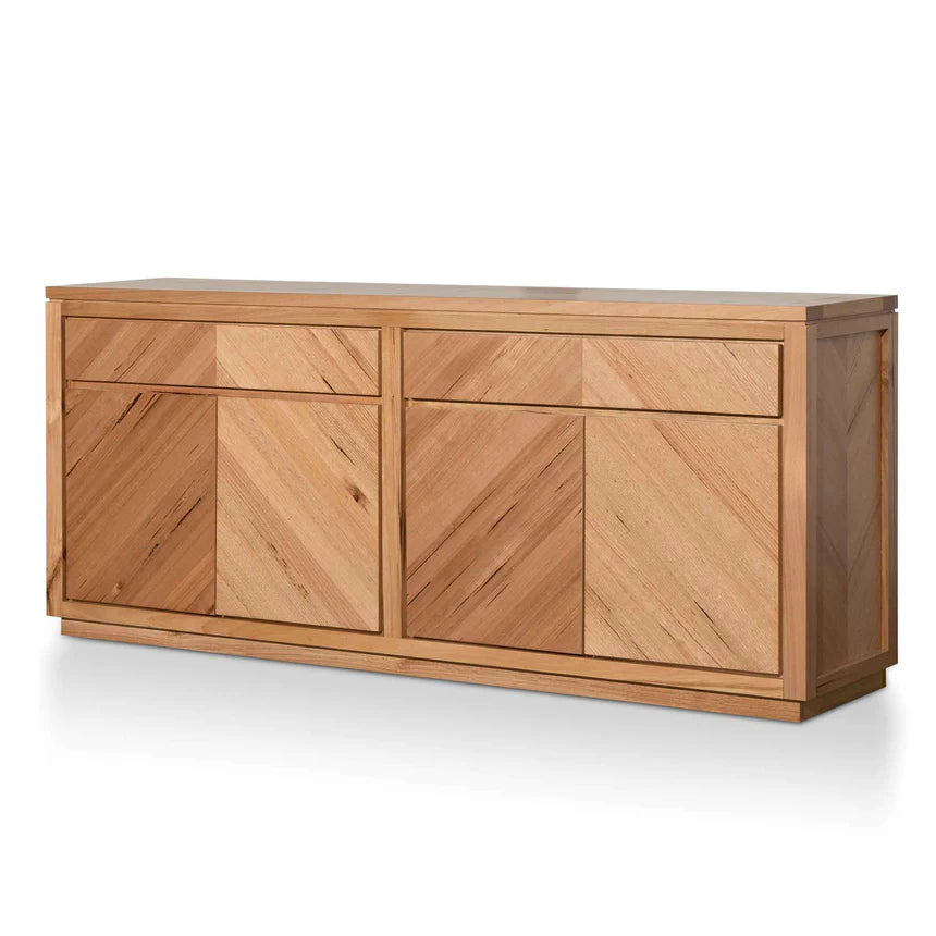 Antique Side Buffet Table - Natural