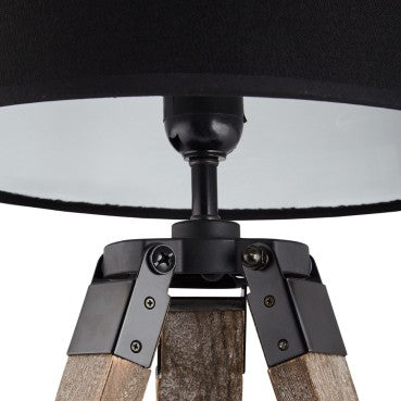 Antique Tripod Table Lamp with Shade - Available in 2 Colors