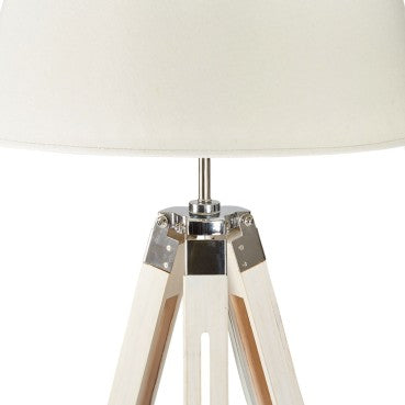 Antique Tripod Table Lamp with Shade - Large - Available in 2 Colors