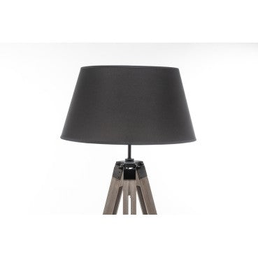 Antique Tripod Table Lamp with Shade - Large - Available in 2 Colors