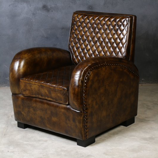 Armstrong Premium Handcrafted Leather Chair