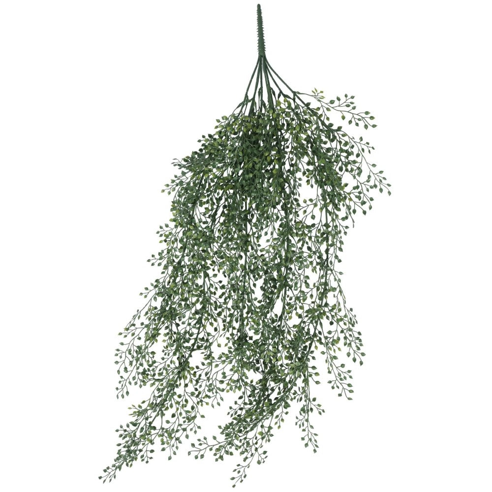 Artificial UV Resistant Hanging Jade Leaf Vine 90cms