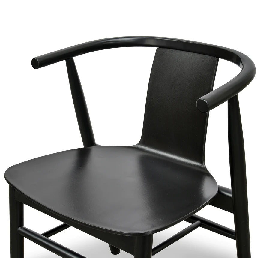 Artisan Crafted Dining Chair - Black
