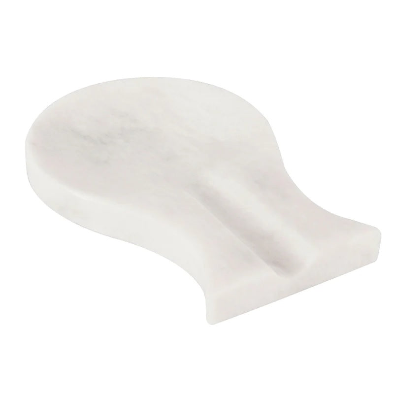 Artisan Handmade Marble Spoon Rest (Available in 2 Colors)