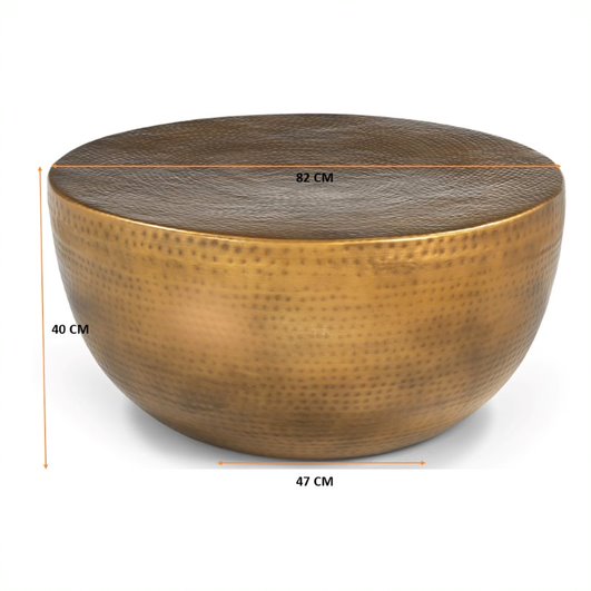 Artisan Punch Metal Coffee Table