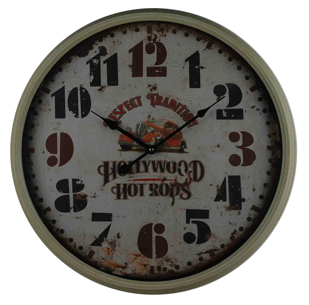 Artistic Vintage Wall Clock - 51cms