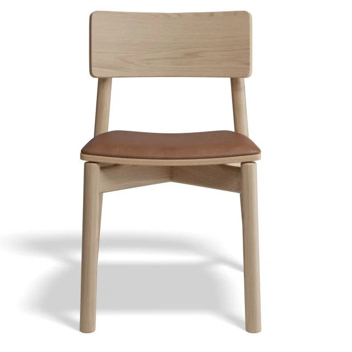 Ash Wood Serenity Padded Dining Chair (Available in 5 Colors)