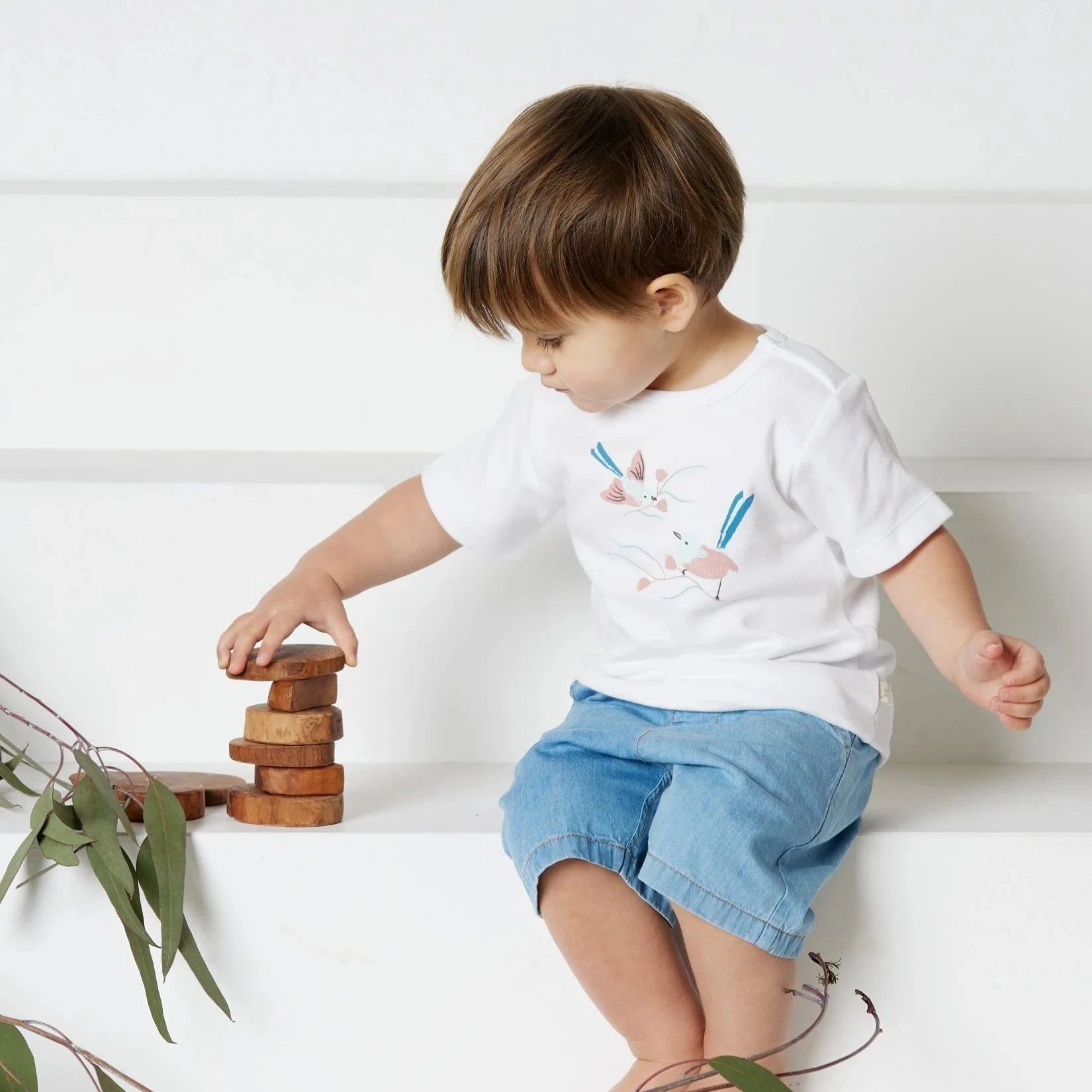 Assorted Blocks & Construction Wooden Natural Blocks