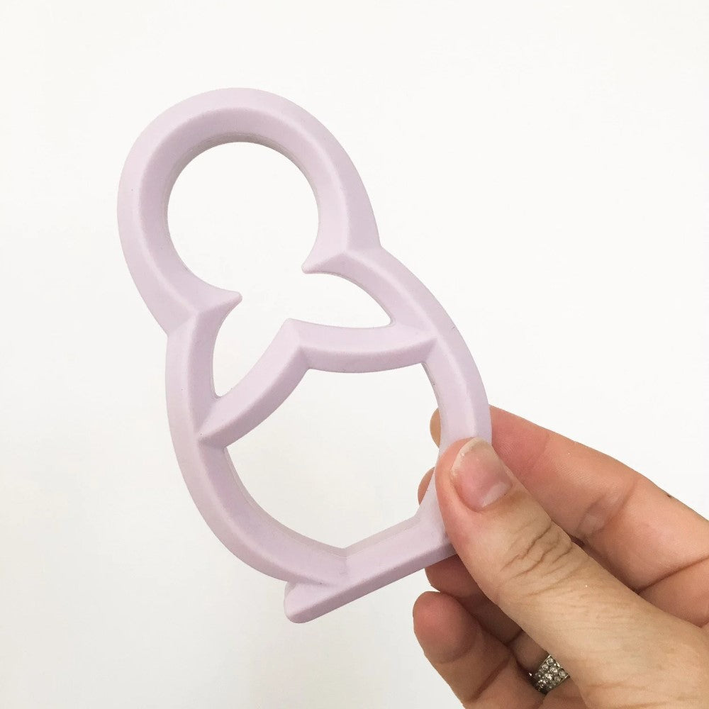 Babushka Shaped Silicone Teether (Available in 5 Colours)