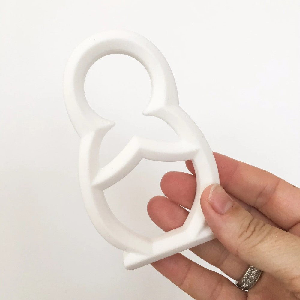 Babushka Shaped Silicone Teether (Available in 5 Colours)