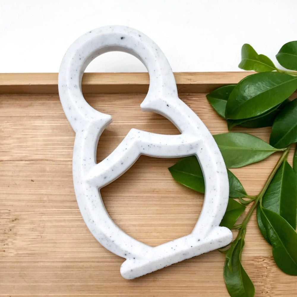 Babushka Shaped Silicone Teether (Available in 5 Colours)