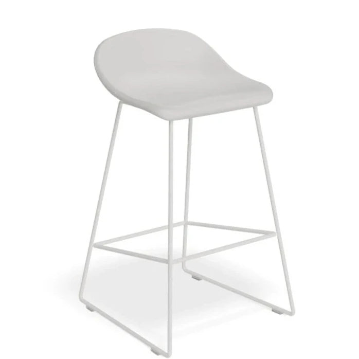 Backless Snow White High Stool (Available in 2 Sizes)