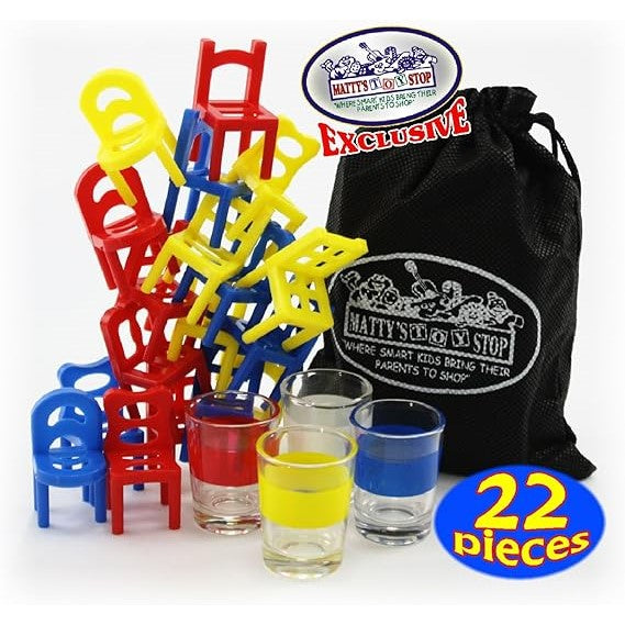 Balancing Chairs Drinking Game