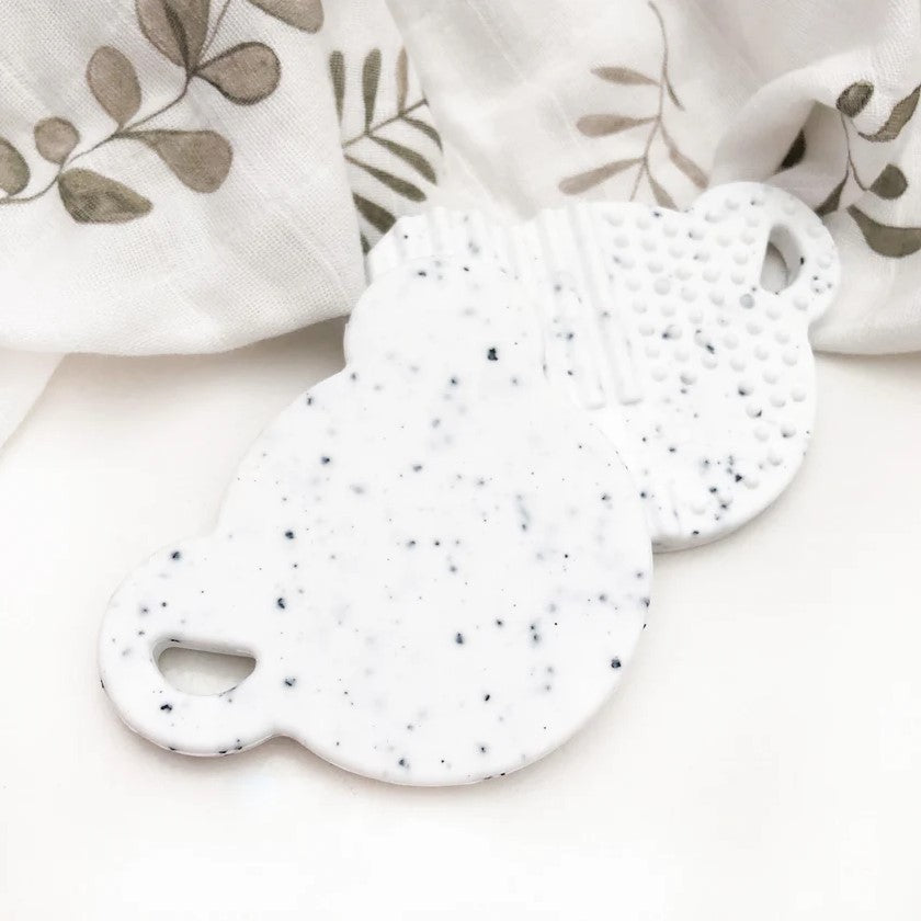 Bear Silicone Teething Disc (Available in 6 Colours)