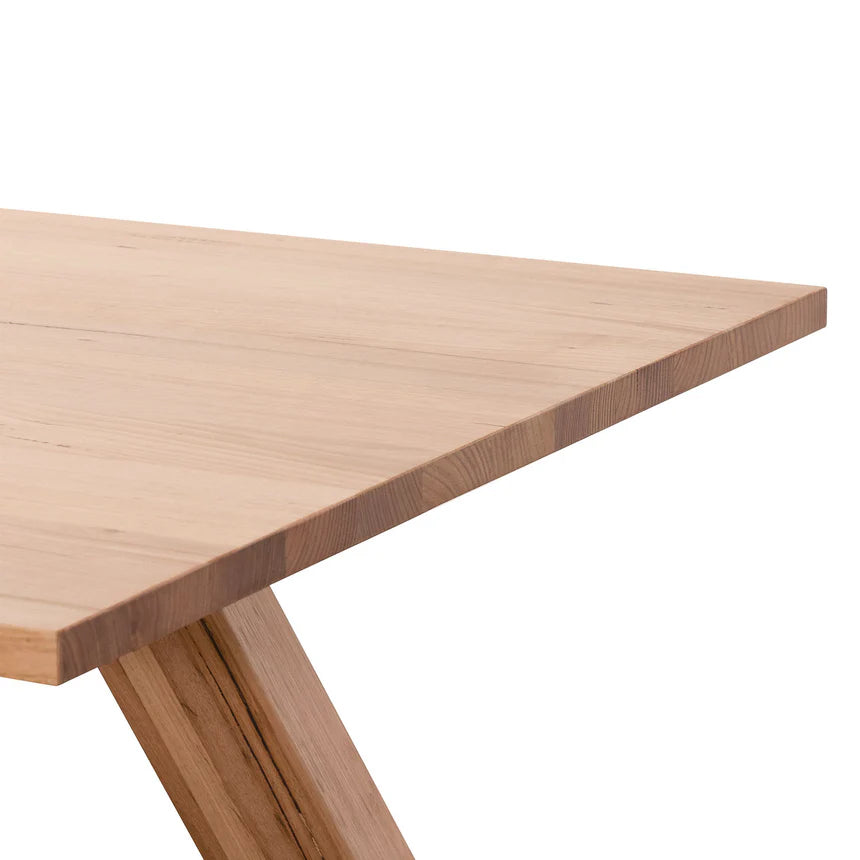 Beautiful Elm Dining Table 240cms - Rustic Natural