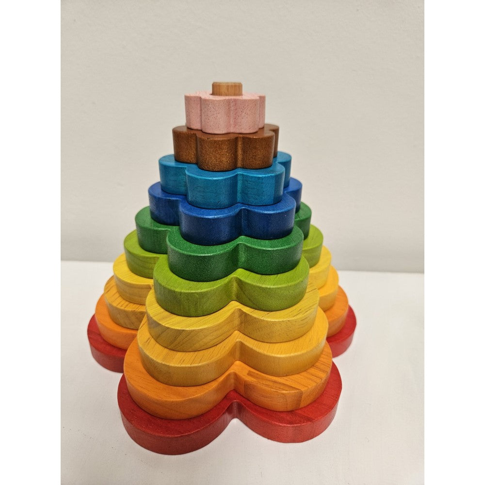 Beautiful Multicolor Stacking Flowers
