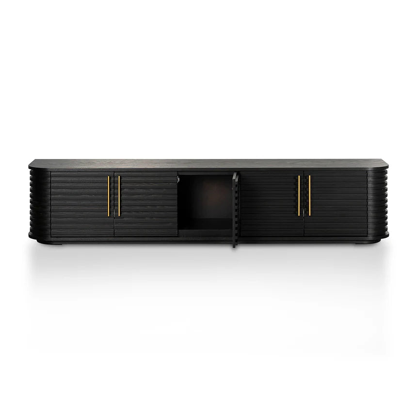 Beautiful TV Entertainment Unit - Black 230cms