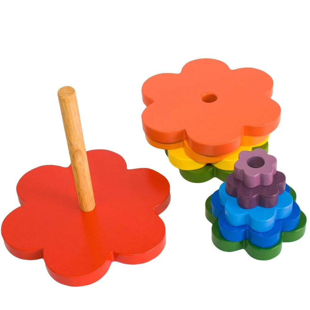 Beautiful Multicolor Stacking Flowers