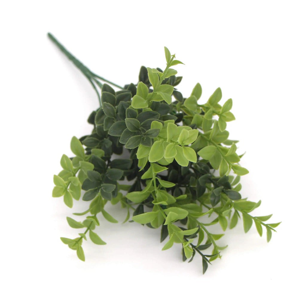 Beauty Artificial UV Rounded Boxwood Stem 30cms