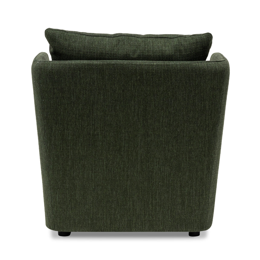 Beauty Fabric Armchair - Fir Green