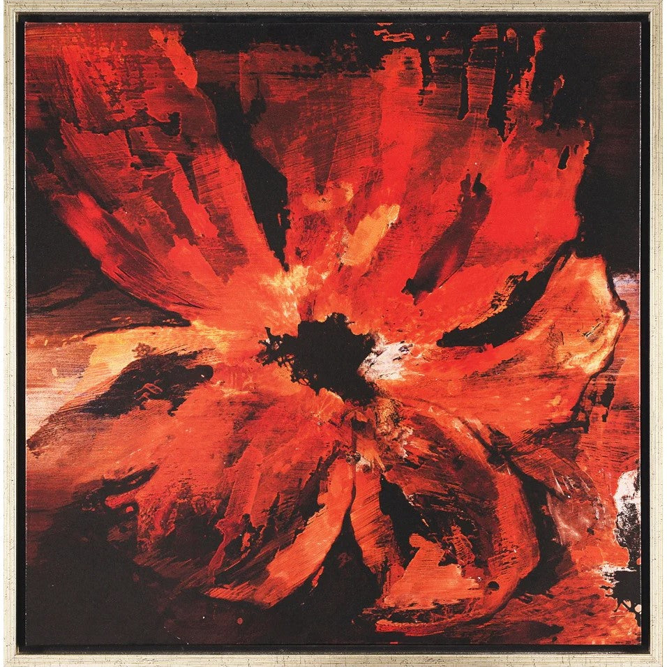 Beauty of the Red Floral Painting