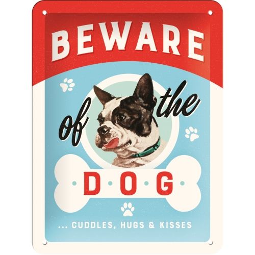 Beware of the Dog - Small Sign Board 15 x 20cm