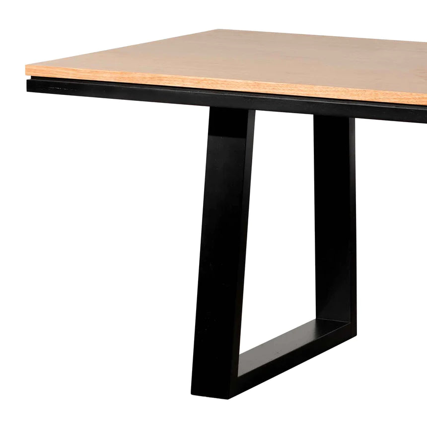 Binding Wooden Dining Table 210cms