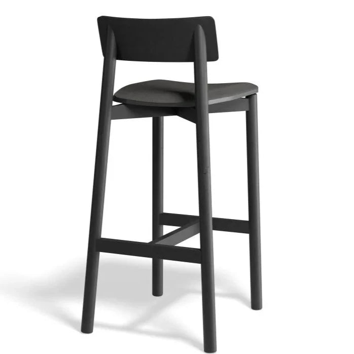 Birch Bliss Wooden High Stool 75cms (Available in 2 Colors)