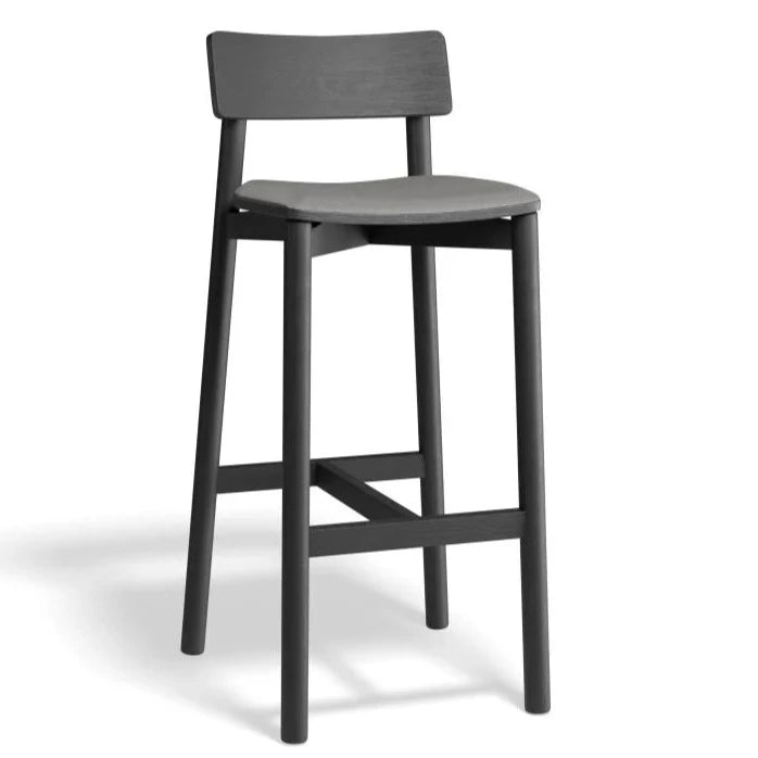 Birch Bliss Wooden High Stool 75cms (Available in 2 Colors)