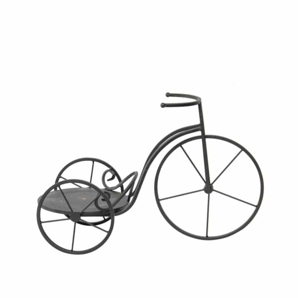 Black Pennyfarthing Bicycle Plant Holder 53cms