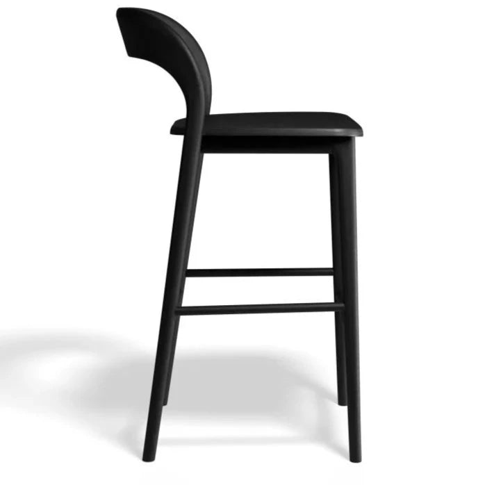 Black Woodland Bliss High Stool (Available in 2 Sizes)