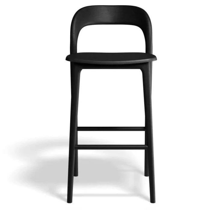 Black Woodland Bliss High Stool (Available in 2 Sizes)