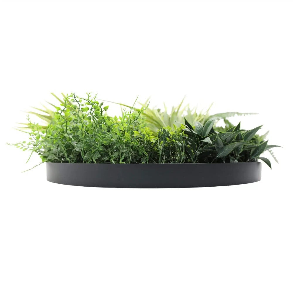 Bloom Greenery Artificial Wall Disc 50cms